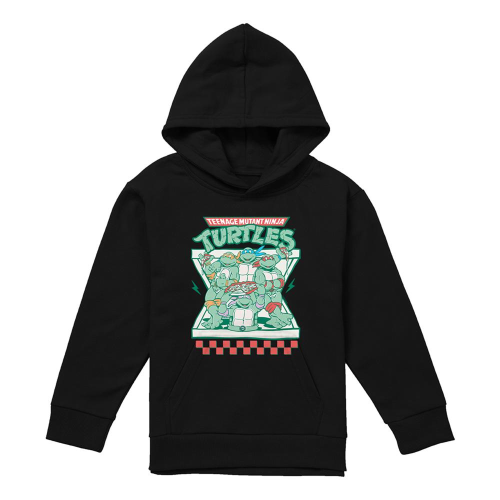 TMNT Childrens/Kids Pizza Takeway Pullover Hoodie