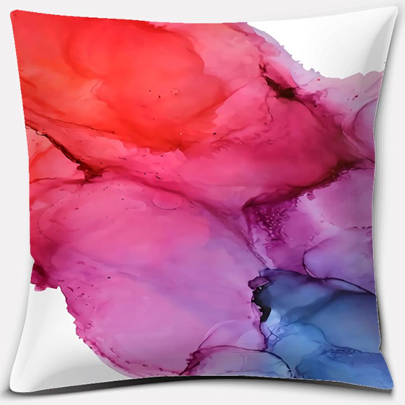Modern Ink Art Printing Series Pattern Pillowcase Square Pillowcase Home Office Decoration Pillowcase