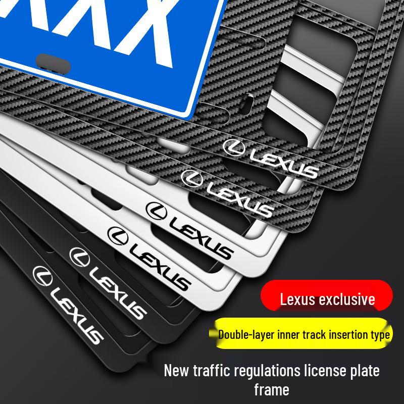 Lexus Kennzeichenhalter Kompatibel mit ES260, RX300, HLS200, UX, NX Modellen