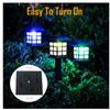 Solar  Street  Light Color-changing Light Ground Lawn Landscape Courtyard Night Light Garden