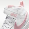 Nike Court Borough Mid 2 White Pink Glaze (GS)
