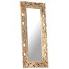 VidaXL Hand-carved Mirror Brown 110x50 Cm Mango Wood