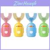 Charming U-shaped Silicone Toothbrush For Kids 2-12y Gentle Oral Care Solution