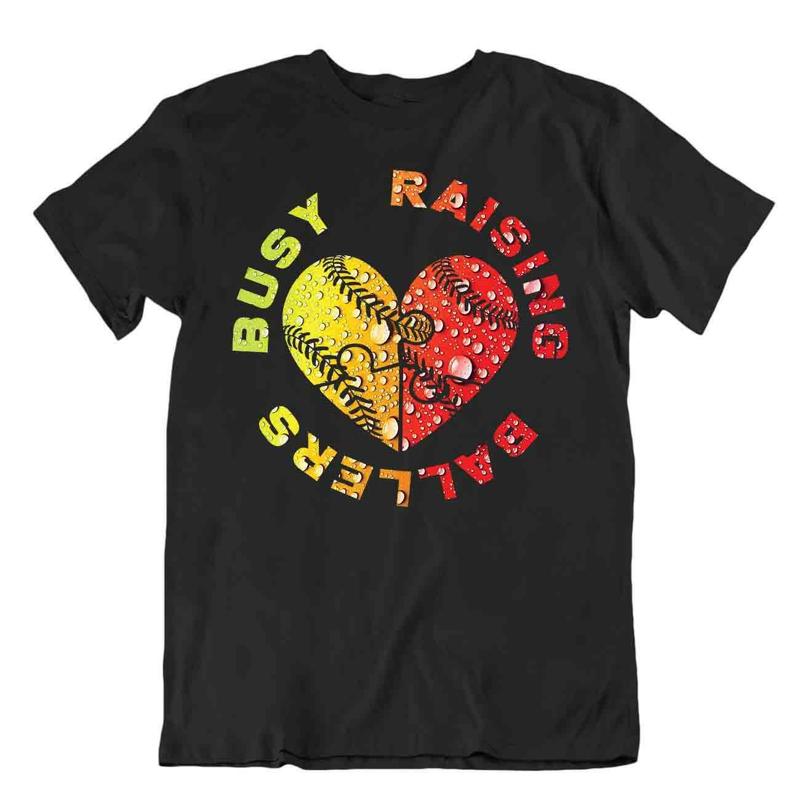 

Softball Sport T Shirt Tee Gift Cool Present Cute Funny Play Joke Ballers Busy S разноцветный