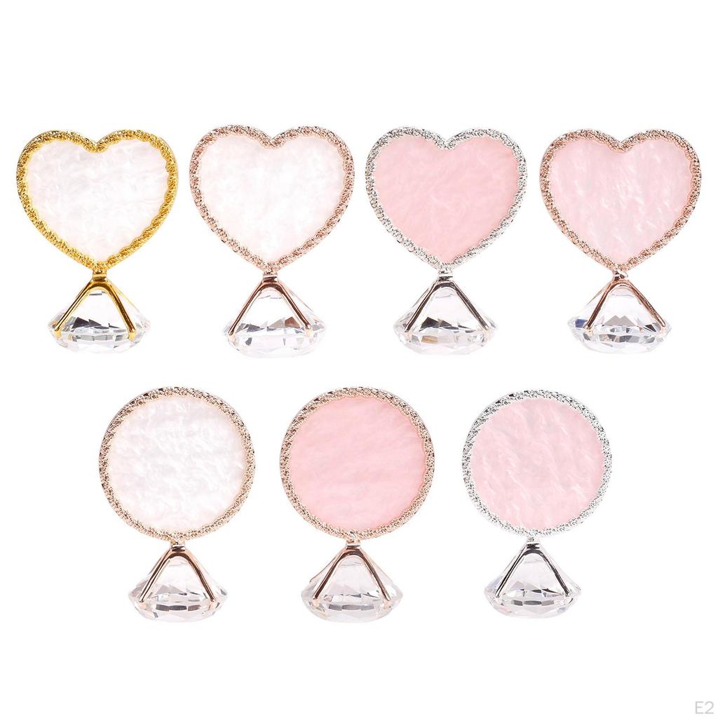 w/ Diamond Base Makeup Board Color Mixing Plate for of Nail , Pigments, Eye Shadows,