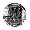 1Pcs/75W 7 Inch Led Round Headlight Far/Low Beam With 13 Lamp Beads For Motorcycle Jeep Wrangler Pickup Truck