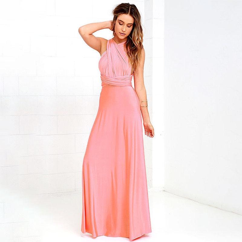 Elegant Women's Long Sleeveless Dress Perfect For Evening Party And Cocktail Events