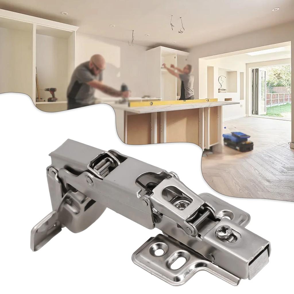 Close Door Hinge Cabinets Doors Wardrobes Furniture Hinge Close Hinge 165° Semi Overlapping Corrosion Resistance