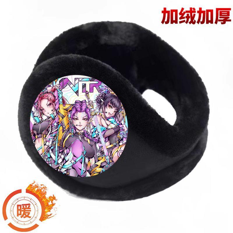 Kpop Witch Hunt Anti-freezing Ear Muffs, Children's Cycling Ear Bags, Thickened Ear Protection, Winter Fleece Anti-freezing Ear Muffs