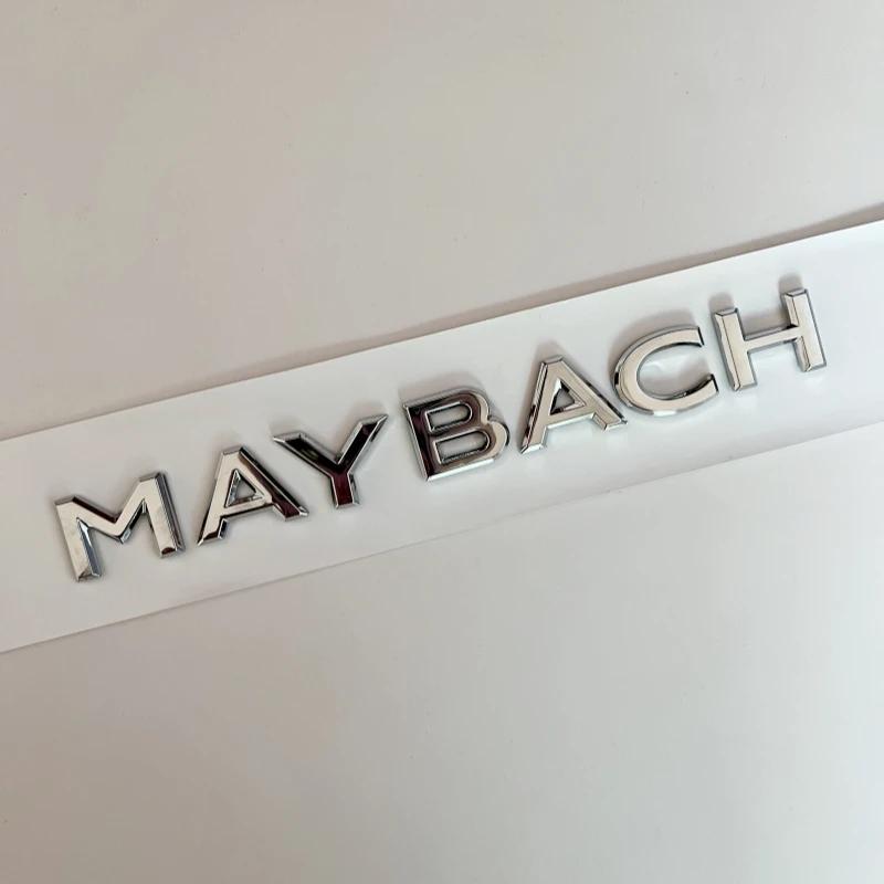

MAYBACH letter logo car for Mercedes-Benz MAYBACH S400L S580 S600 S680 GLS600 680 rear trunk labeling accessories refit decals