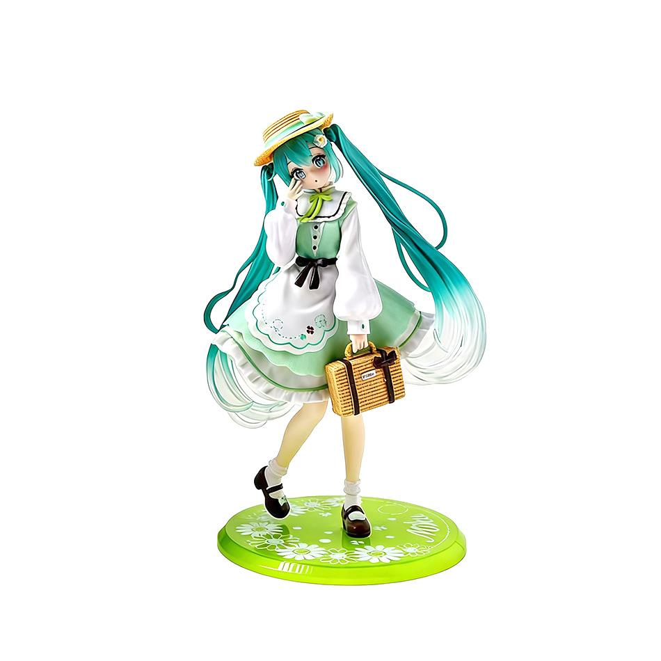 20cm Anime Merch Modefiguur Hatsune Miku Country Ver. Actiefiguur PVC Model Pop Speelgoed kawaii Loli Bureau Decoratie Cadeaus