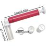 Cake Decorating Pump Kit for Glitter Powder and Airbrush Effects Refillable Containers for Baking Cake Icing and Sugar Sprays