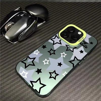 Stars Suitable for Iphone16pro Mobile Phone Case 15promax Apple 14plus Matte 13 Niche 12