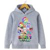Herbst-Hoodie für Jungen und Mädchen, Dandy's World Bunter Spielcharakter-Gruppendruck, Warmer Pullover-Hoodie, Schönes Geschenk für Kinder, die Abenteuer-Cartoons lieben