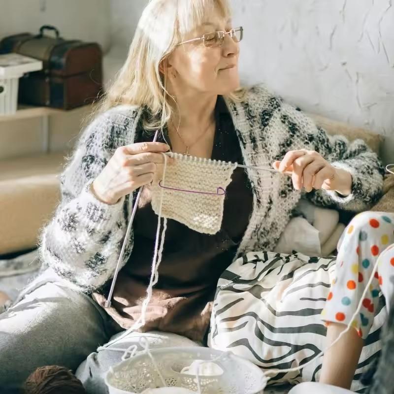 1Set Crochet Marker Kit With Big Eye Plastic Needles Stitch Marker Ring Crochet Clips U Shape Needles For Sewing Work