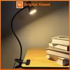 Portable Clip-On Desk Lamp USB LED Desk Lamp Desktop Book Lamp Timed Stepless Dimming Eye Protection Reading Students Study Lamp