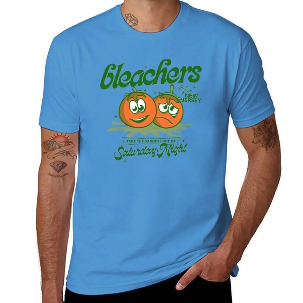 bleachers T-Shirt sports fans oversizeds heavy weight t shirts for men
