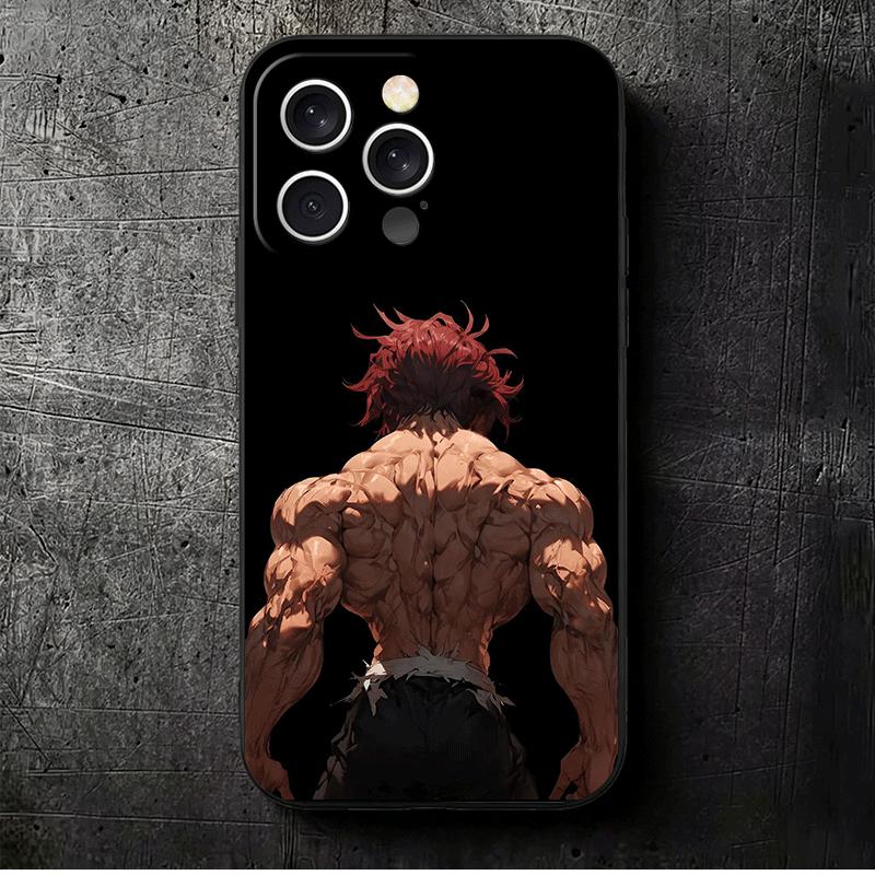

Мягкий чехол для телефона Baki the Grappler Anime для iPhone 16 16E 17 Air 15 Pro Max 14 Plus 13 Mini 11 12 7 Черная задняя крышка iPhone 15 Pro Max