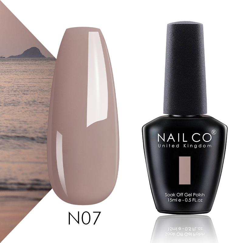 NAILCO 15ml Autumn Winter Brown Coffee Gel Nail Polish Design Nail Art Khaki Nude Color Series Glitter Manicure Set UV Nails Gel