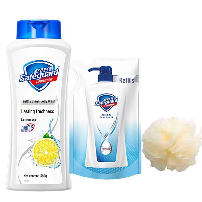 

Safeguard Healthy & Refreshing Lemon Scent Shower Gel