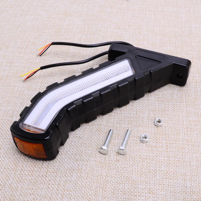 Truck Trailer LED Side Marker Light Indicator Outline Position Lamp Fit For Car SUV Van Lorry RV Bus Boat 12V 24V