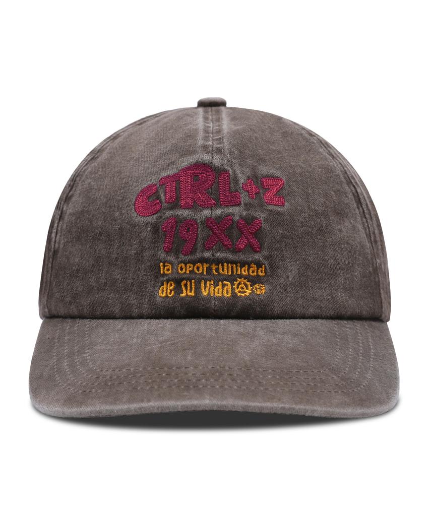 XTONZ Xta089 Control Vintage Washed Ball Cap (Brown)