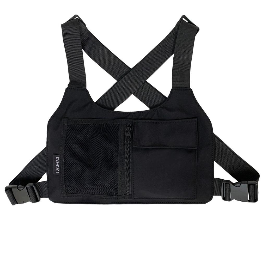 Trendy Hip-Hop Chest Bag: Functional Tactical Vest and Backpack