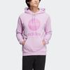Adidas Neo Essential Kangaroo Pocket Big Logo Print Hoodie Unisex Hoodie Purple HM2003