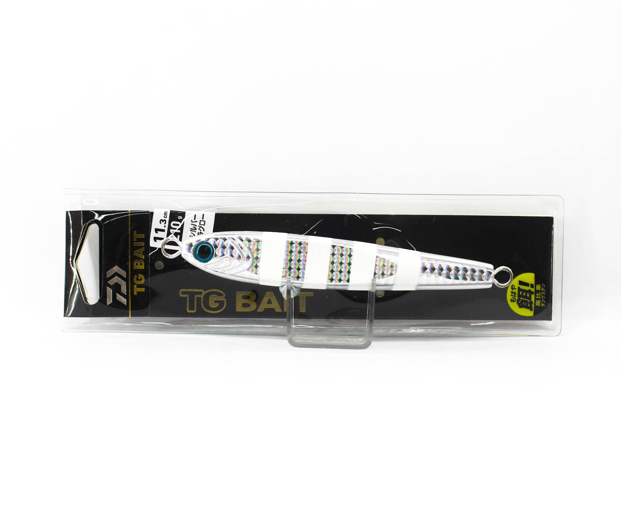 

Daiwa Metal Jig TG Bait 210 grams 3D Silver Zebra Glow (8632)