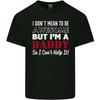 I Dont Mean To But Im a Daddy Fathers Day Mens Light Cotton T-Shirt