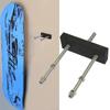 Skateboard Wall Mount Hanger Horizontal Skateboard Storage Rack Skateboard Hooks Hanger with Screws for Skateboard Deck