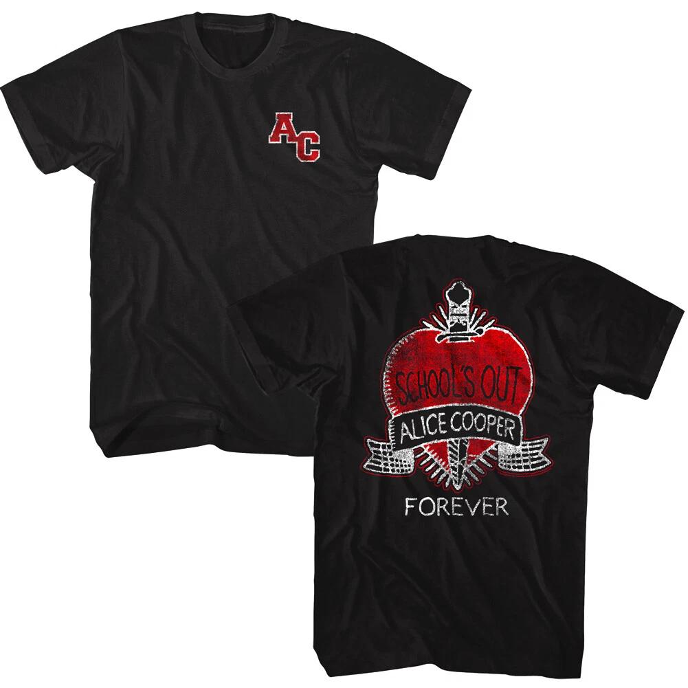 Alice Cooper Varsity Schools Out For Summer Men s T Shirt Forever Heavy Metal 3XL
