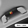 Car Handle Protection Case Suede Cover For Fiat Abarth 695 595 500 124 125 500C Series Car Roof Armrest Inner Door Pull Cover