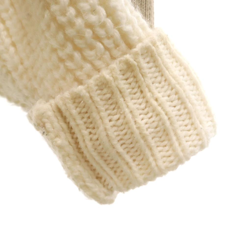 SNIDEL Long sleeve V neck sweater F Ivory knit Women Used