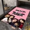 Black Pink Domination carpet Suitable for all seasons floor mats Fashion Office chair cushion Art