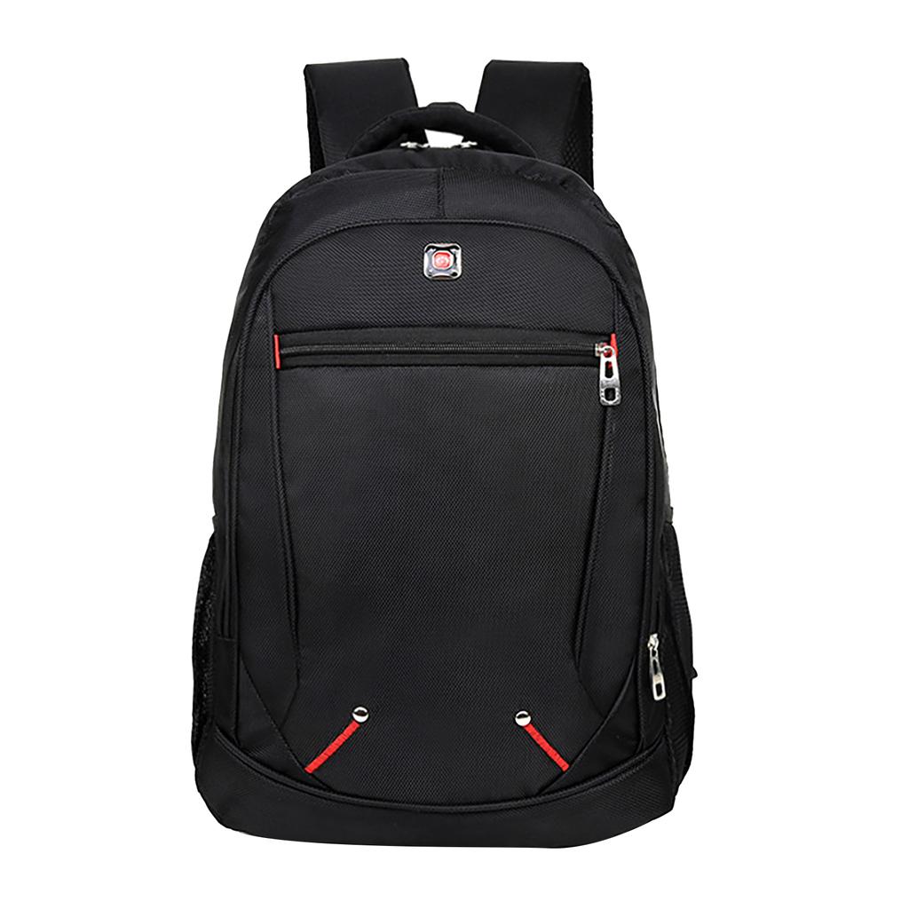 Men Backpack Breathable Adjustable Fashionable Travel Backpack with Side Pockets for Leisure Business Backpack Free Size
