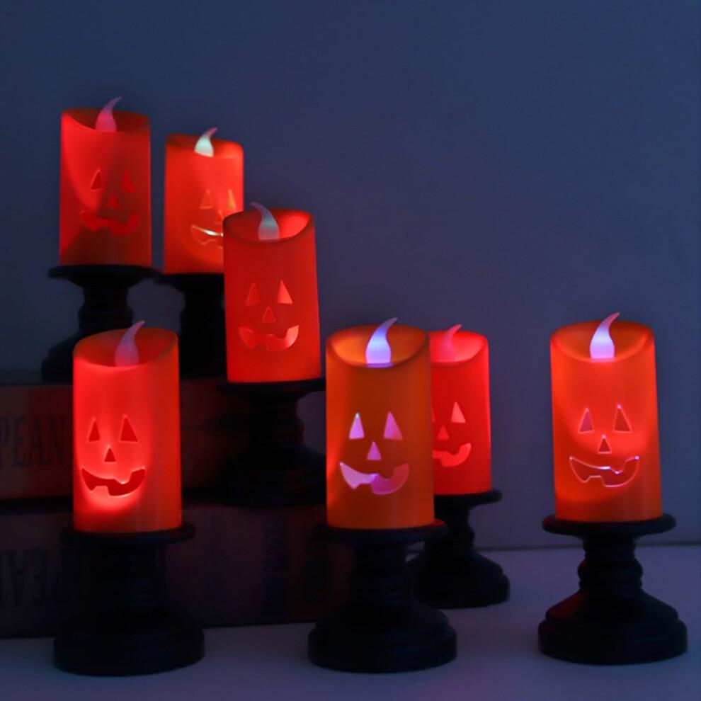 Halloween LED candle pumpkin lantern decoration