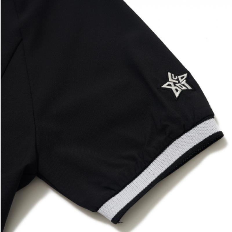 Blu Dot Windbreaker Short Sleeve Dress Open Bk