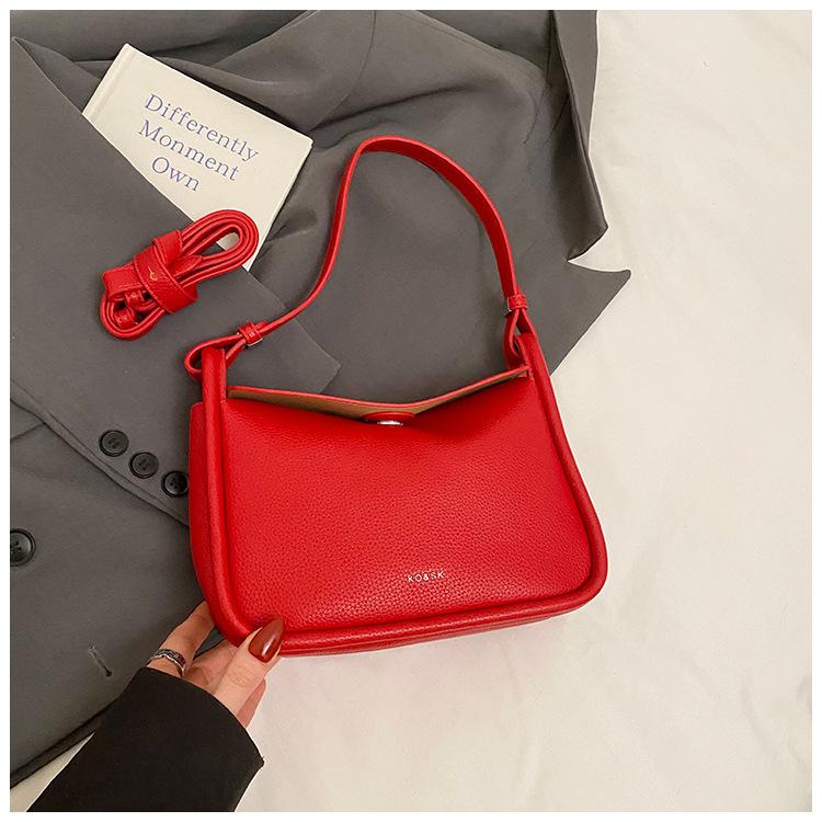 

2025 лето новая высококлассная женская сумка-багет, модная женская сумка, зарубежная универсальная сумка через плечо и мессенджер класса люкс