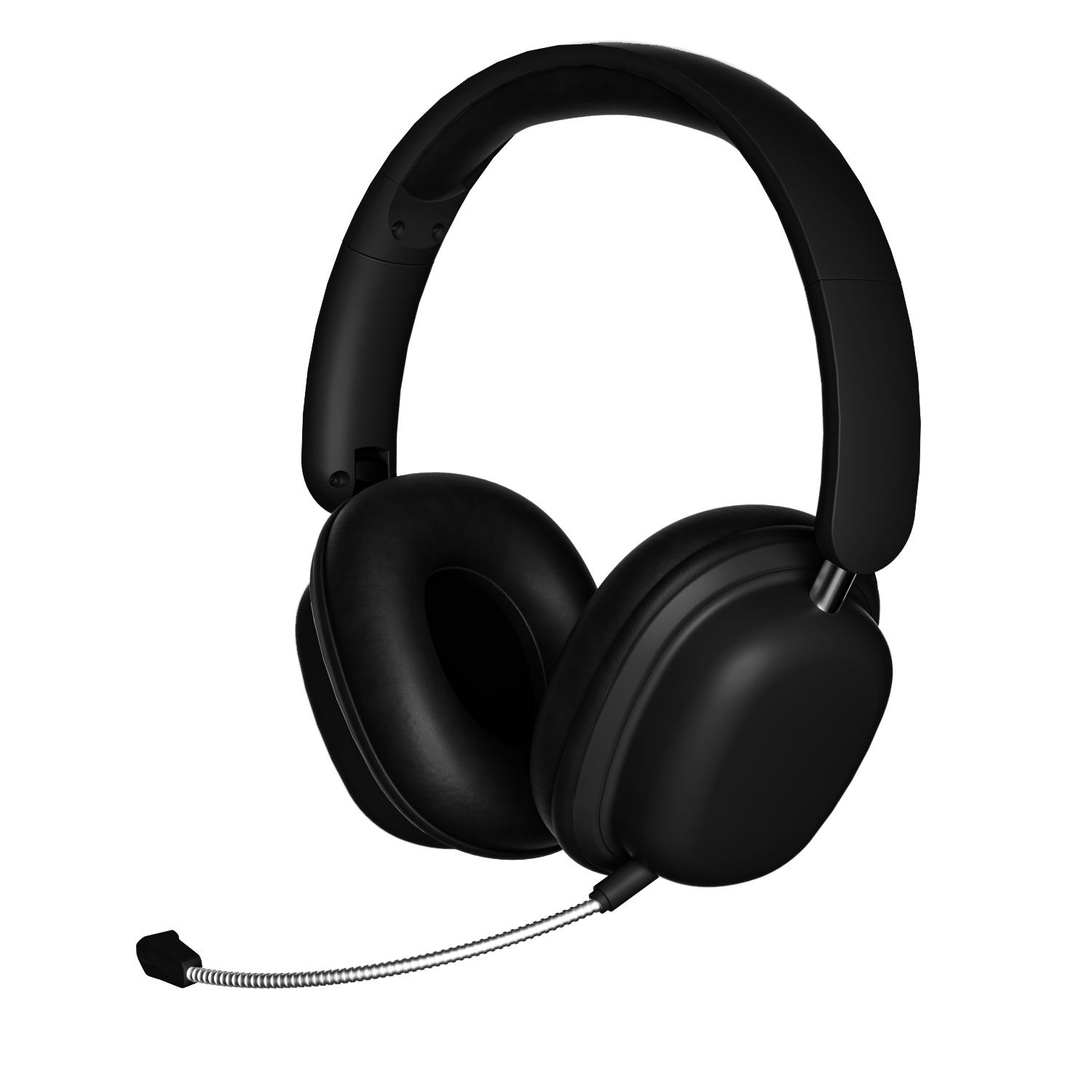 

SY-T1 Накладні навушники з підтримкою Bluetooth, складні ігрові навушники з плагінним мікрофоном ENC Black