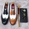 Oxfords Herren Lederschuhe Formelle Schuhe für Männer Brogues Oxfords Männliche Hochzeitsfeier Büro Business Schuh Mann Zapatos De Hombre