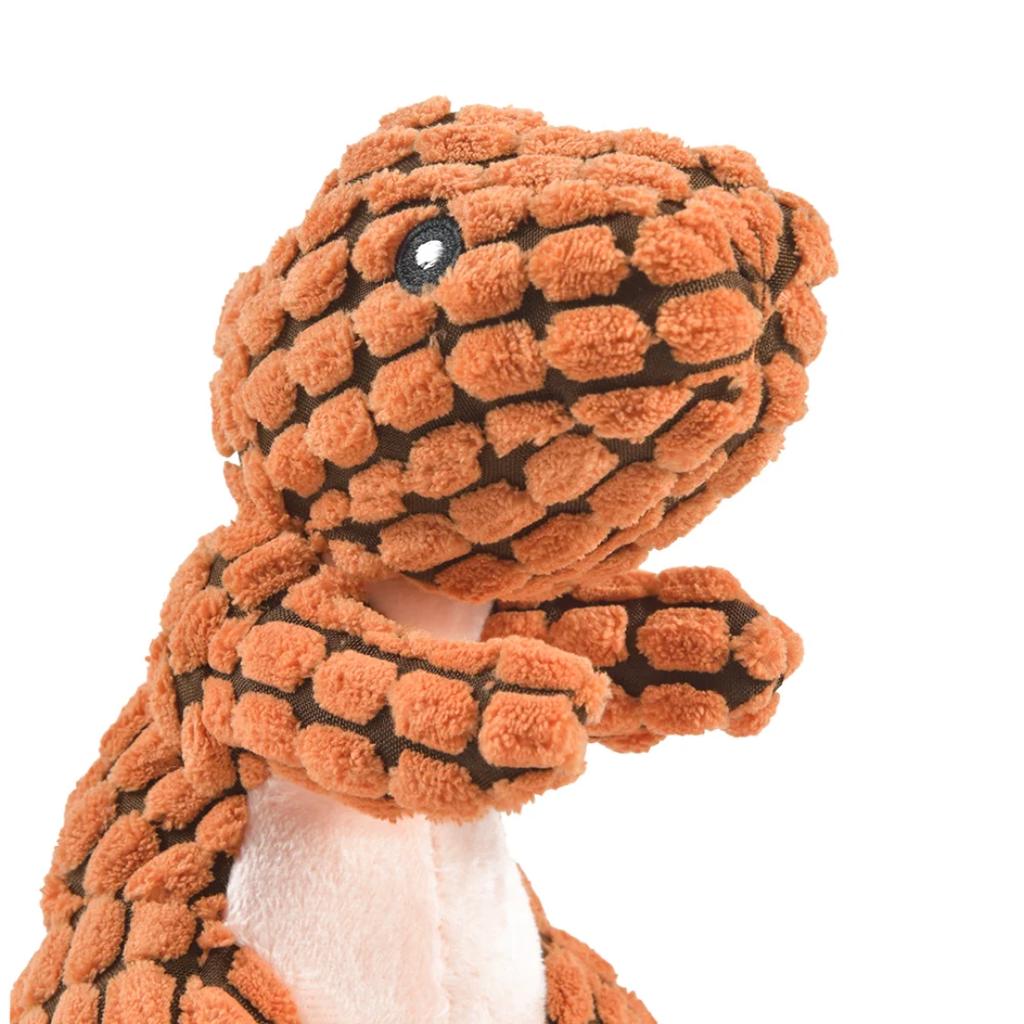 Gatti e Cani Animali Domestici Peluche Dinosauro Giocattoli Interattivi Giocattoli da Masticare per Cani Imbottitura Peluche Forniture per Animali Domestici Giocattoli per Cani di Piccola Taglia