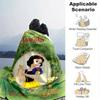 1pc, Snow White Home Decor Blanket, Flannel Throw for Your Living Room, Bedroom, and More! Perfect as a Sofa Blanket, Outdoor Blanket
