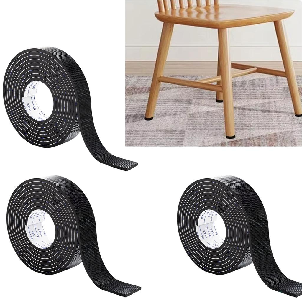 2/4/6cm Width Floor Protector Foot Pad Noise Reduction Feet Pad for Chair Desk Sofa Anti Slip EVA Mat 4mm Thickness