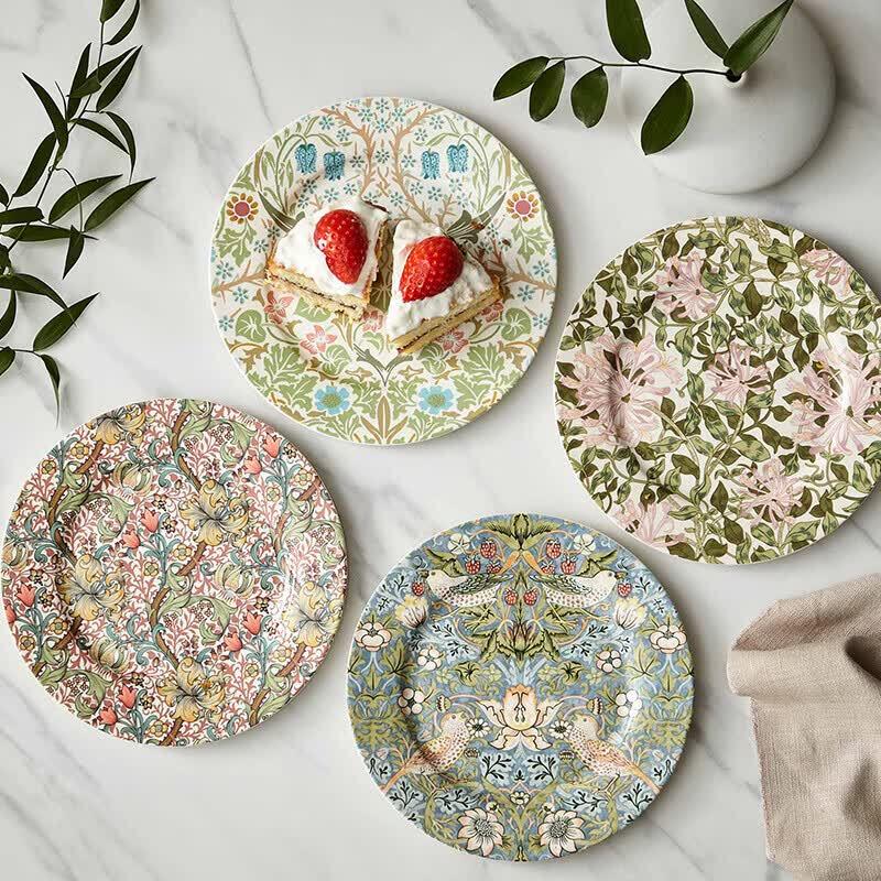 Spode Morris&Co European Ceramic Dinner Plate & Tea Set