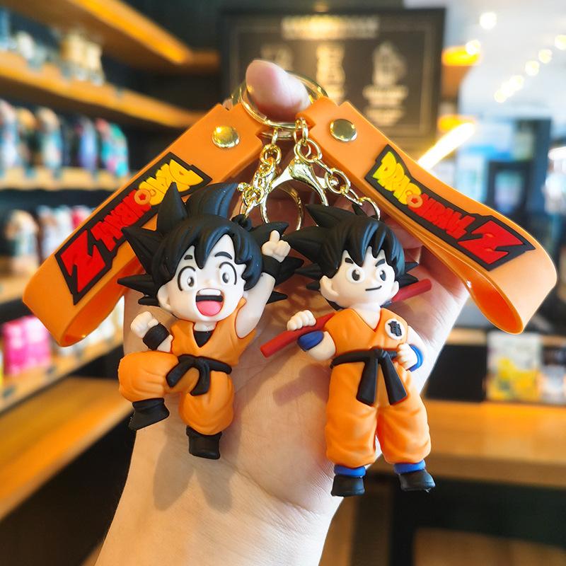 3rd Generation Dragon Ball Goku Keychain Cartoon Cute Gift Present Loong Boat Festival Claw Machine Cute Personalized Gifts Y2k