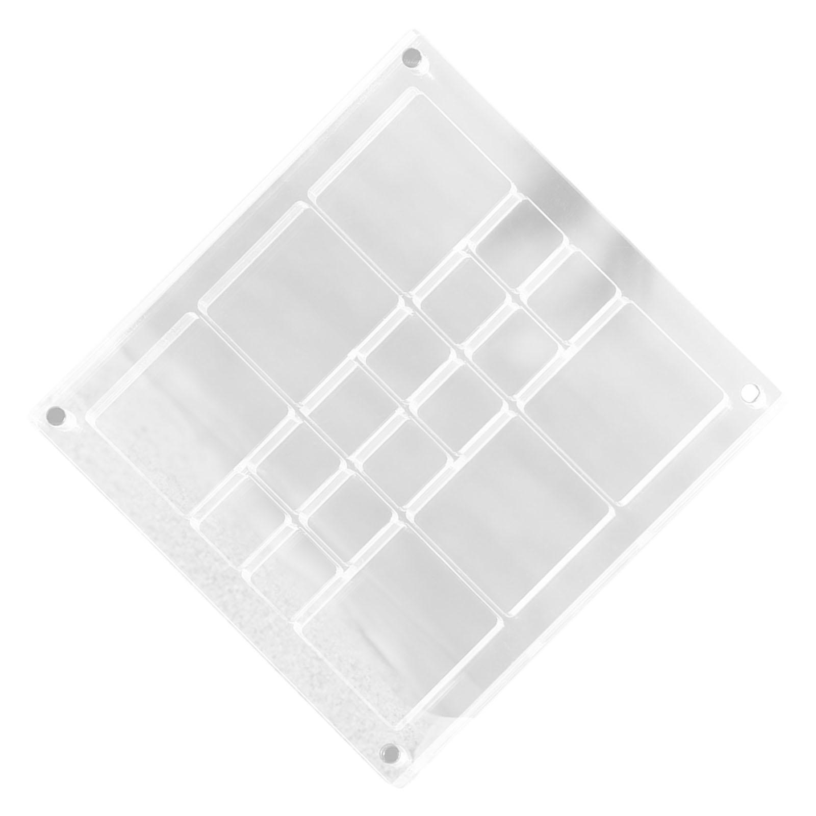 

Большая витрина для коллекции Многоцелевой акриловый бокс для хранения Портативный контейнер для демонстрации ювелирных изделий A