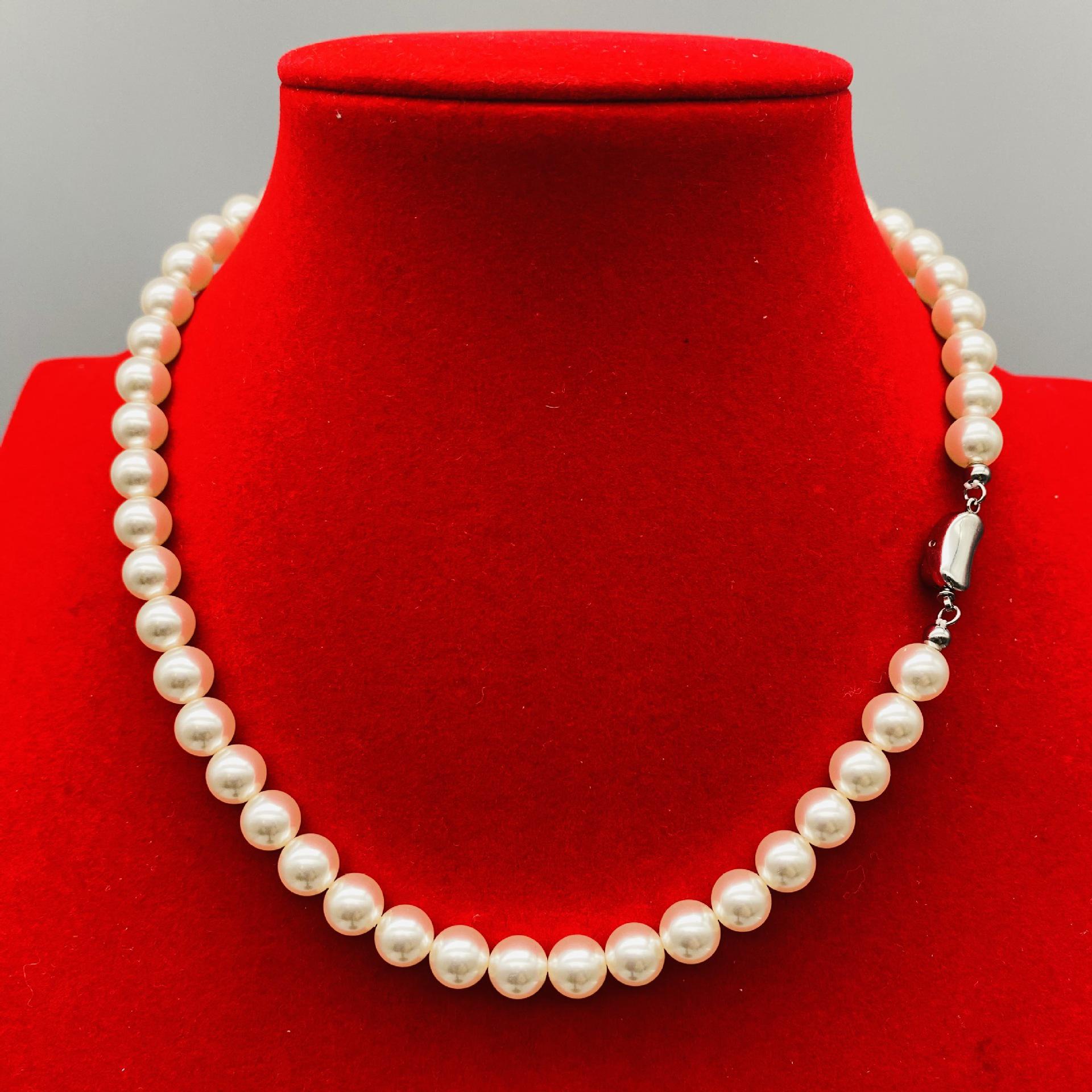 

Miki 2025 A/W French Retro Colored Pearl Beaded Necklace - Handmade Light Luxury Fashion