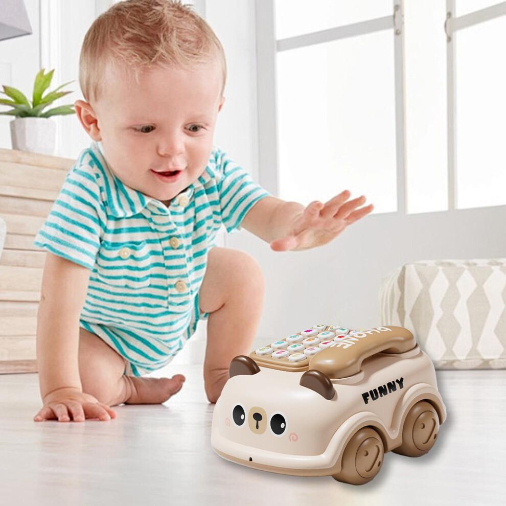 Interactive Toy Car for Toddlers 2-4, Music, Lights, Stories, Encourages Walking & Motor Skills – Christmas Gift!
