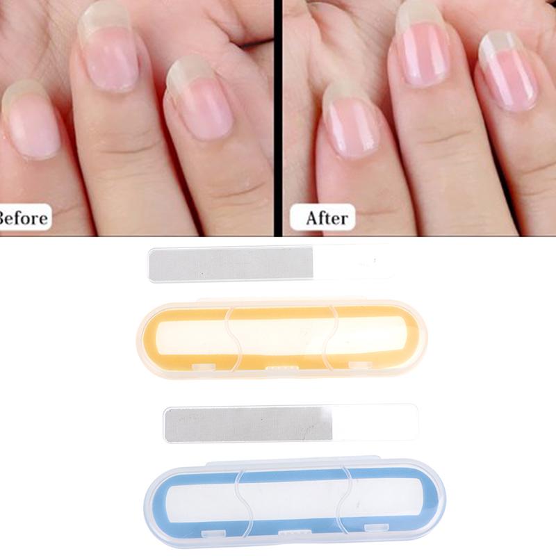 1Pc  Nano Glass Nail File Nail Art Care Buffing Block Manicure File Tools